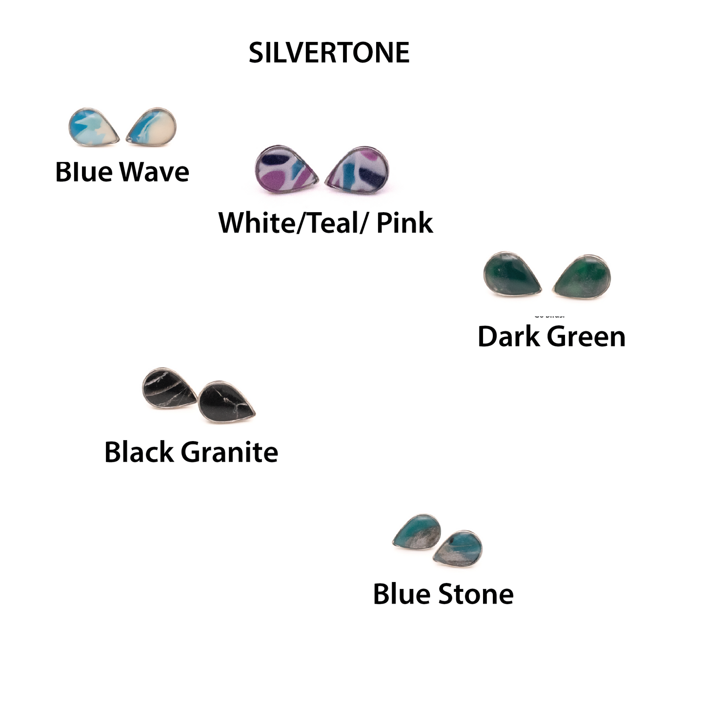 Mini Bezel Studs