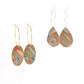 Raindrop Hoops - Red/ Blue/ Yellow